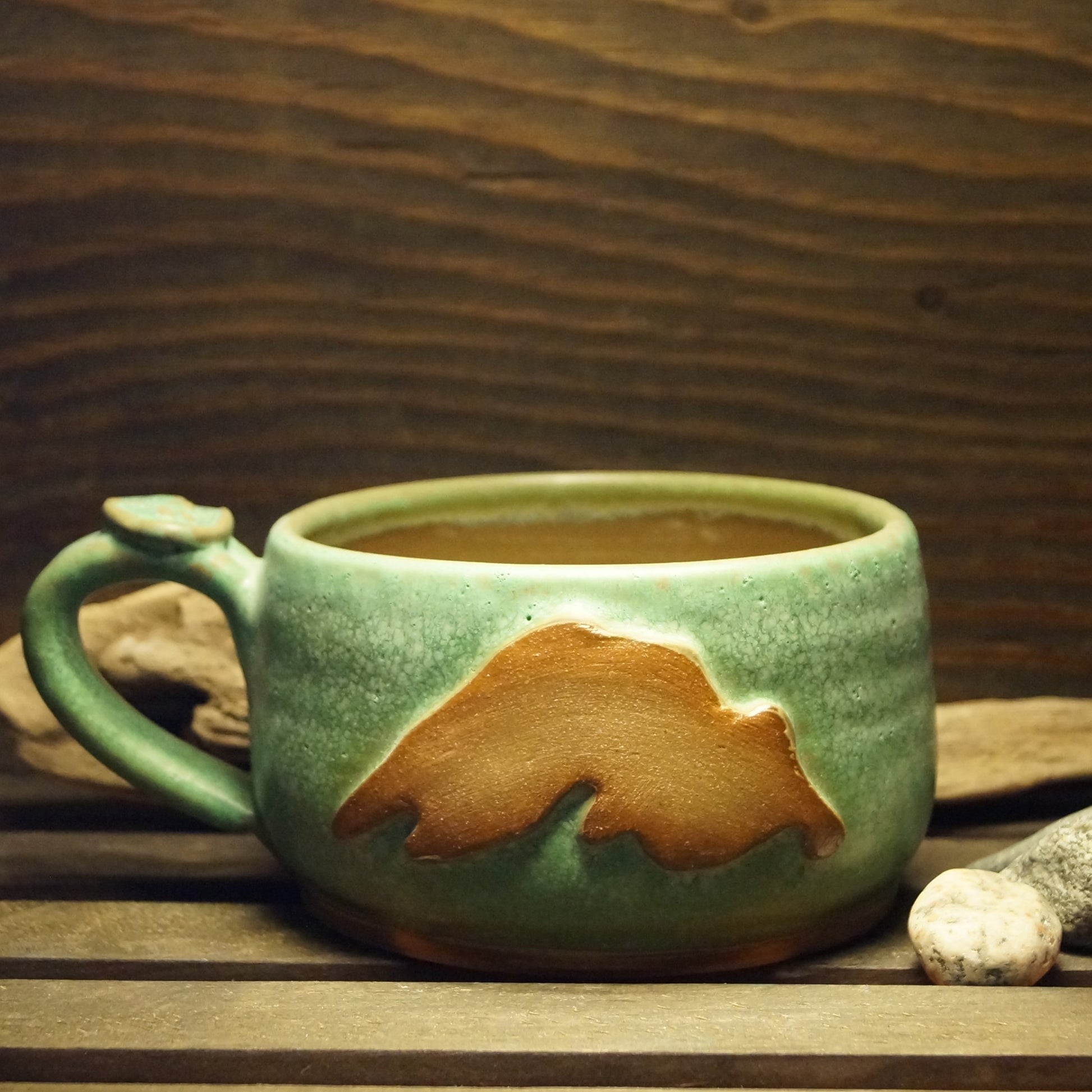 Chili / Soup Mug - Green Cabin Pottery