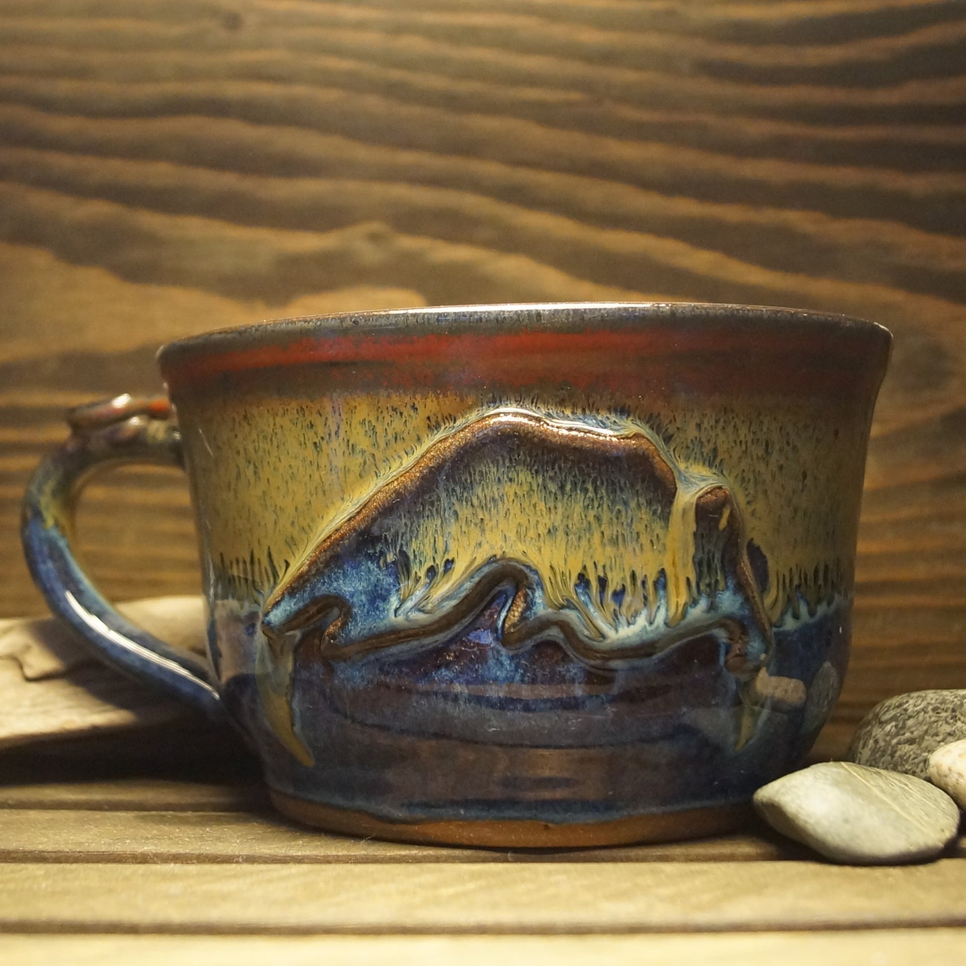 Chili / Soup Mug - Green Cabin Pottery