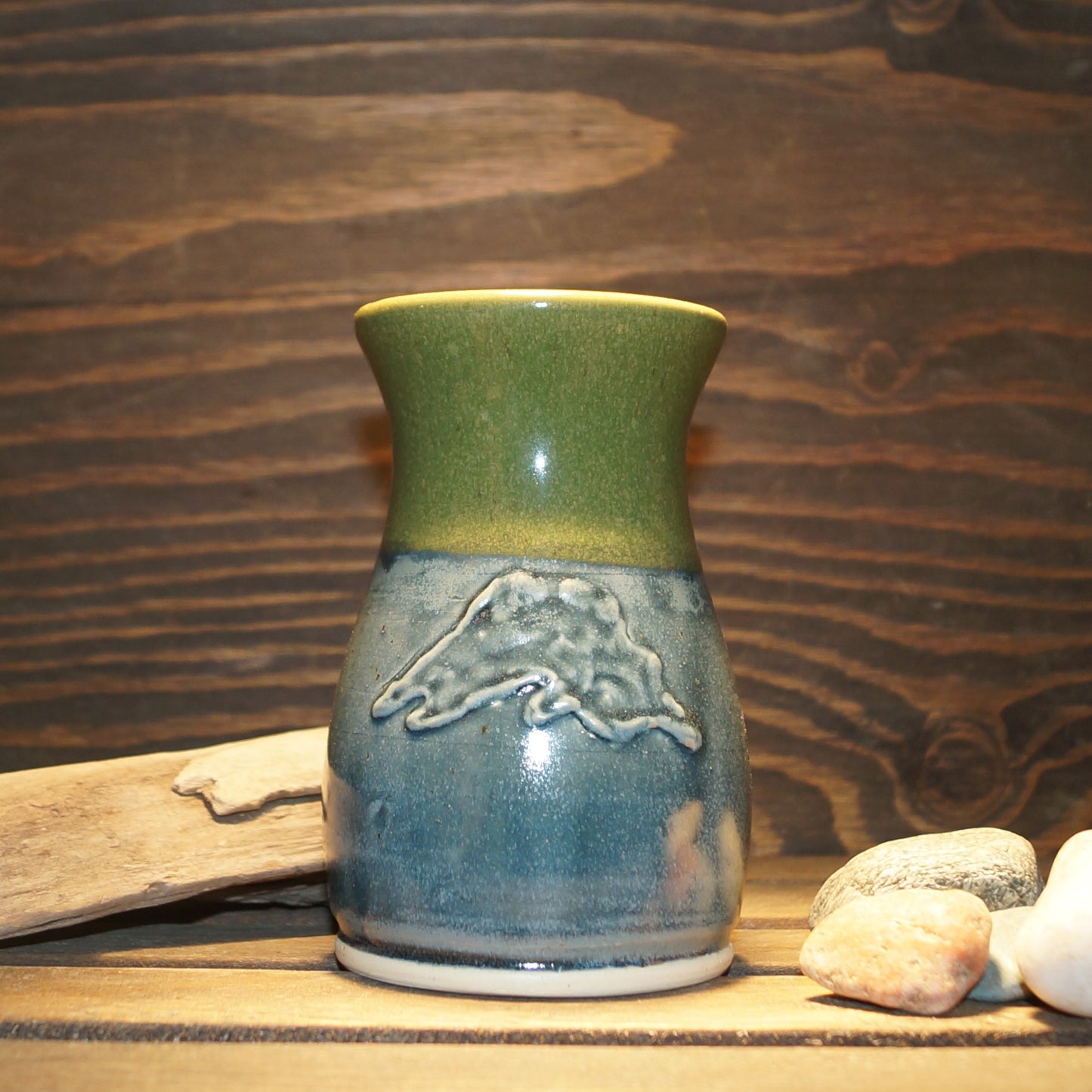 Lake Superior Bud Vases - Green Cabin Pottery