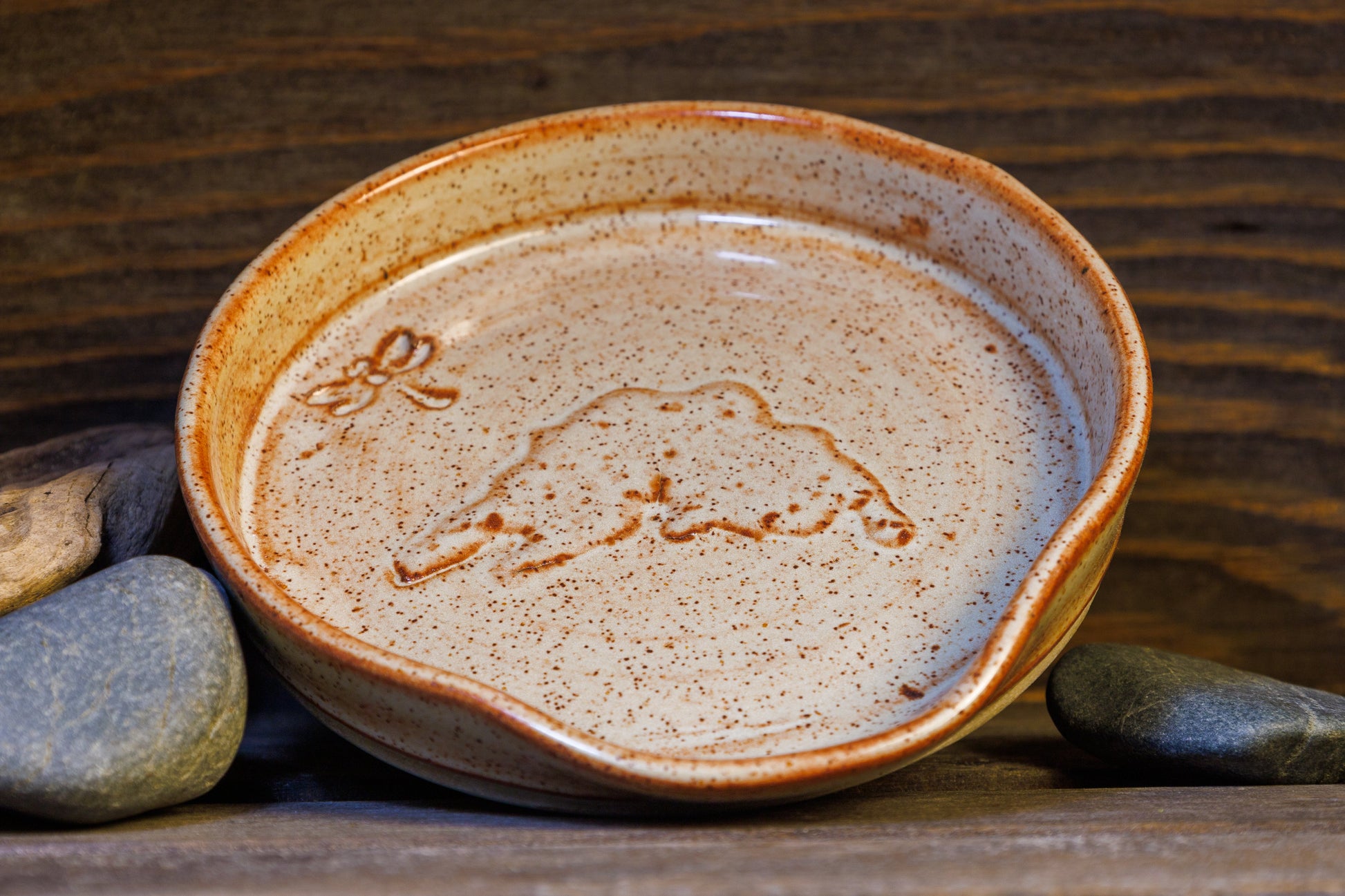 Lake Superior Spoon Rests - Green Cabin Pottery